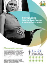Maternal death reviews in Sierra Leone