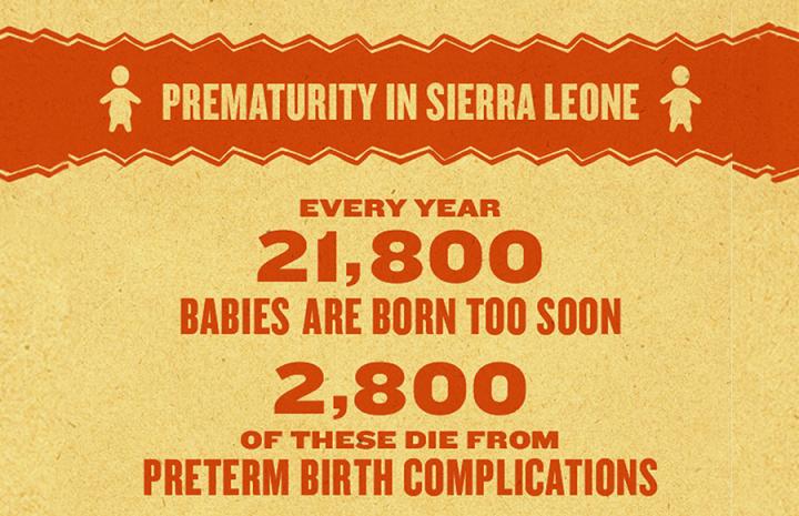 MamaYe Infographic on Prematurity in Sierra Leone 2016