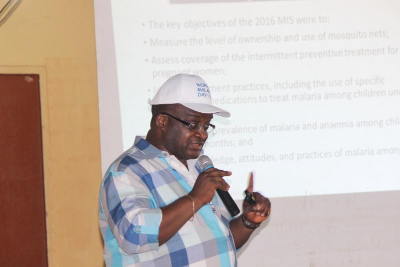 man delivering a speech