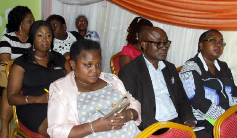 People at the ministry of health in Lagos