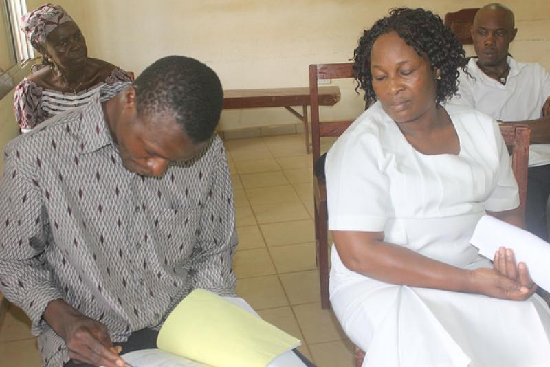 Maternal death review meeting in Sierra Leone