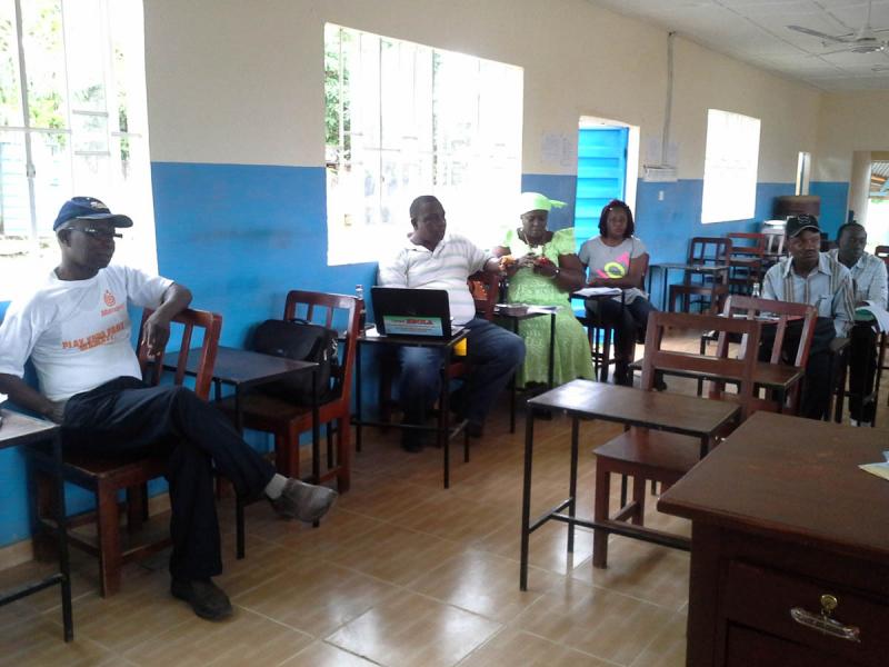 QuIC FIT orientation visit in Sierra Leone