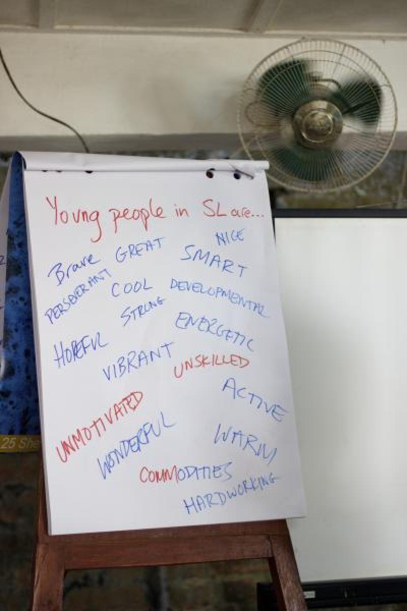 Description of young people in SL