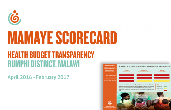Rumphi District Health Budget Transparency Scorecard