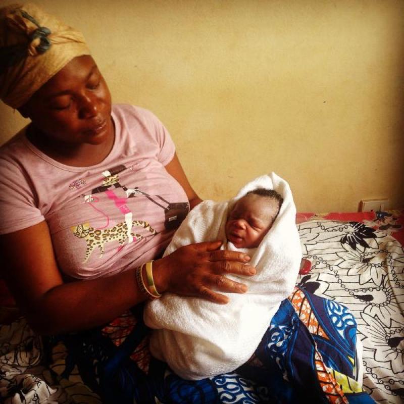 mother newborn baby Sierra Leone