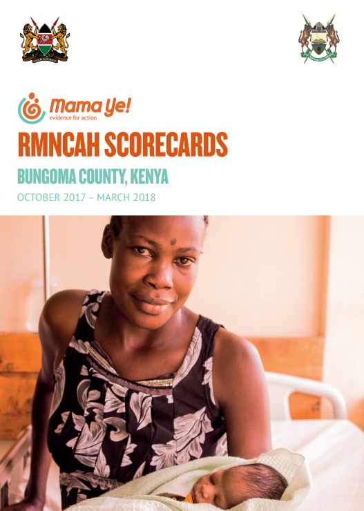  RMNCAH scorecard CHMT Kenya Bungoma